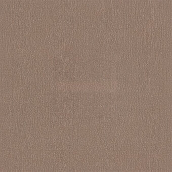 Bull leather texture sample, medium-brown with natural grain, displaying a granular matte finish and dense pore network.